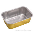 aluminum foil lunch box thickened with lid